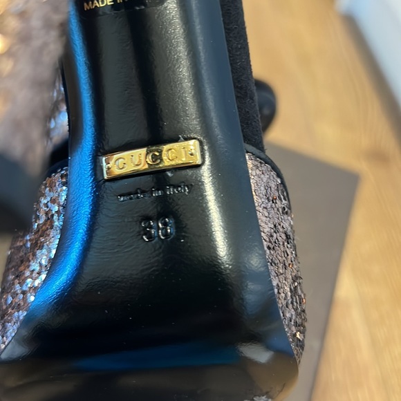 Authentic Gucci Glitter Heels - Picture 7 of 7